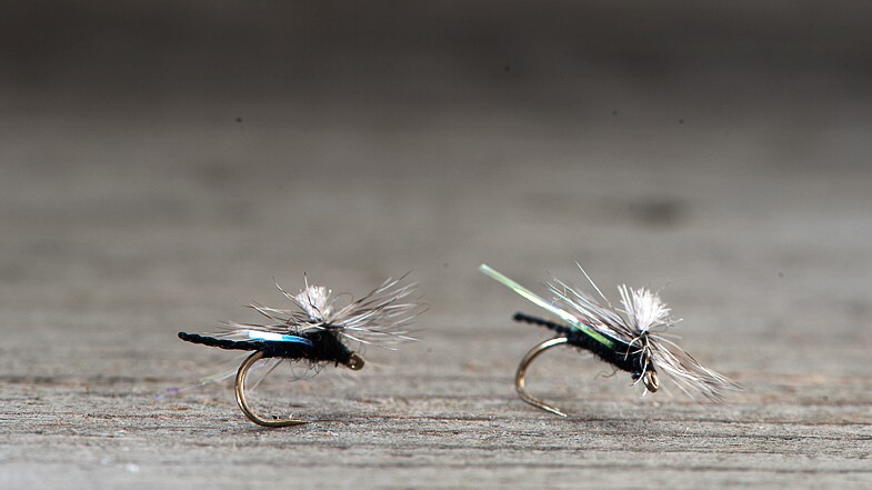 Midgar Midge, Parachute, Extended Body, Black