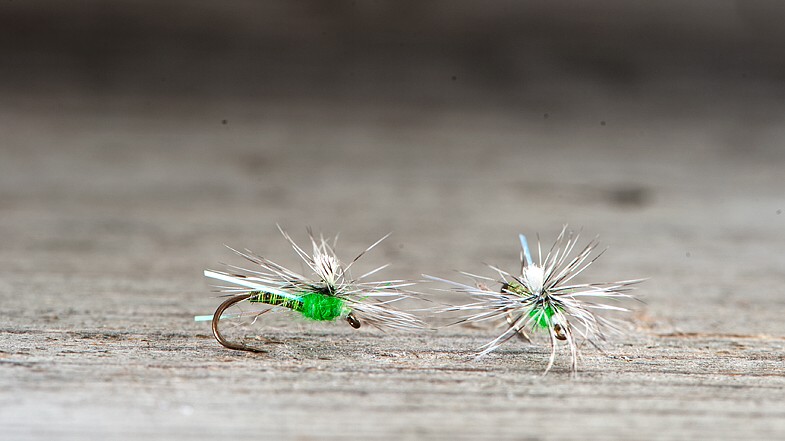 Midgar Midge, Parachute, Insect Green