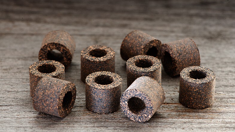 Portugal Rubber Cork Inlay, Ø 16 x 12 x 8 mm